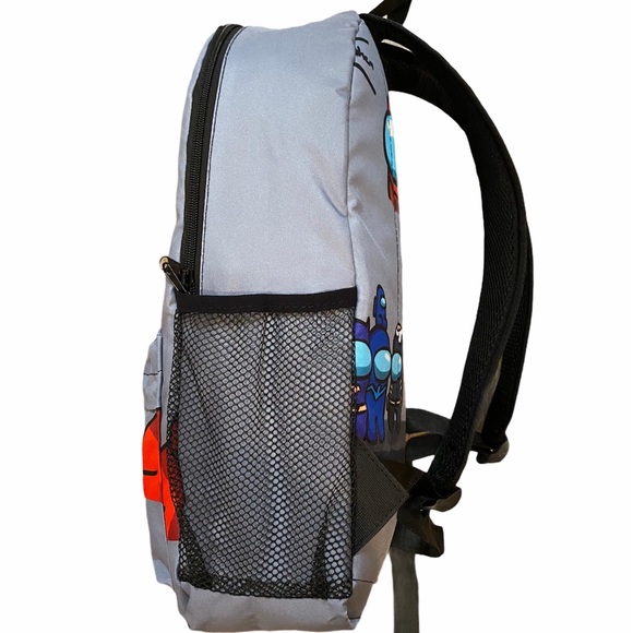 New Among Us Grey Backpack - Picture 3 of 4